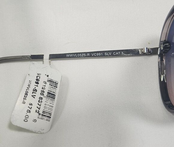NWT Vince Camuto VC991 Gold Rimless Aviator Sunglasses Brown Gradient 65-12-145 main image 9